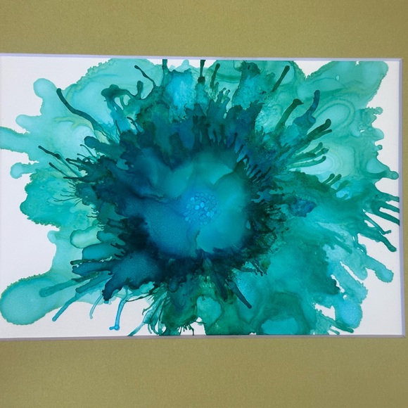 Hand crafted one of a kind wall decor painting - Picture 6 of 6